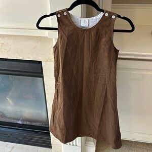 LTC Brown Cotton Corduroy Jumper NWT American Made  Size 8